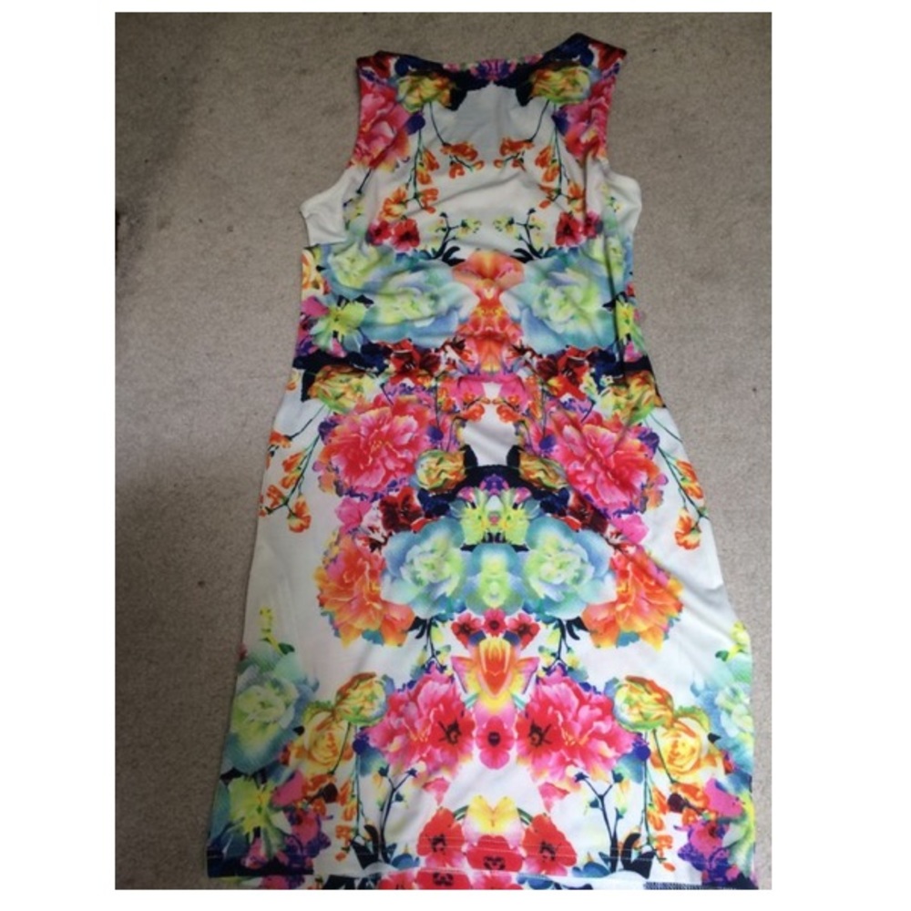 floral beautiful shift dress flowers - Picture 6 of 7